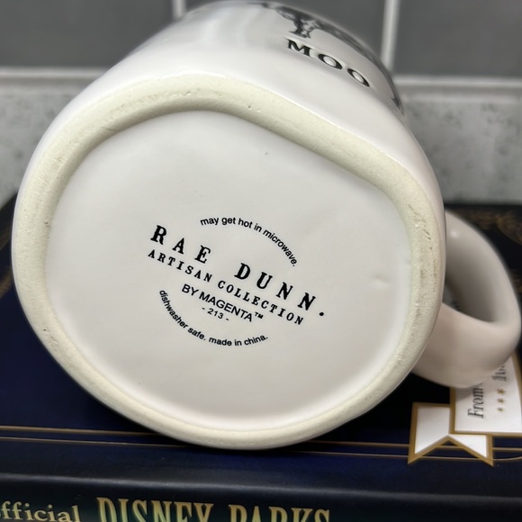 New Rae Dunn MOO Cow Coffee Mug - Picture 4 of 7